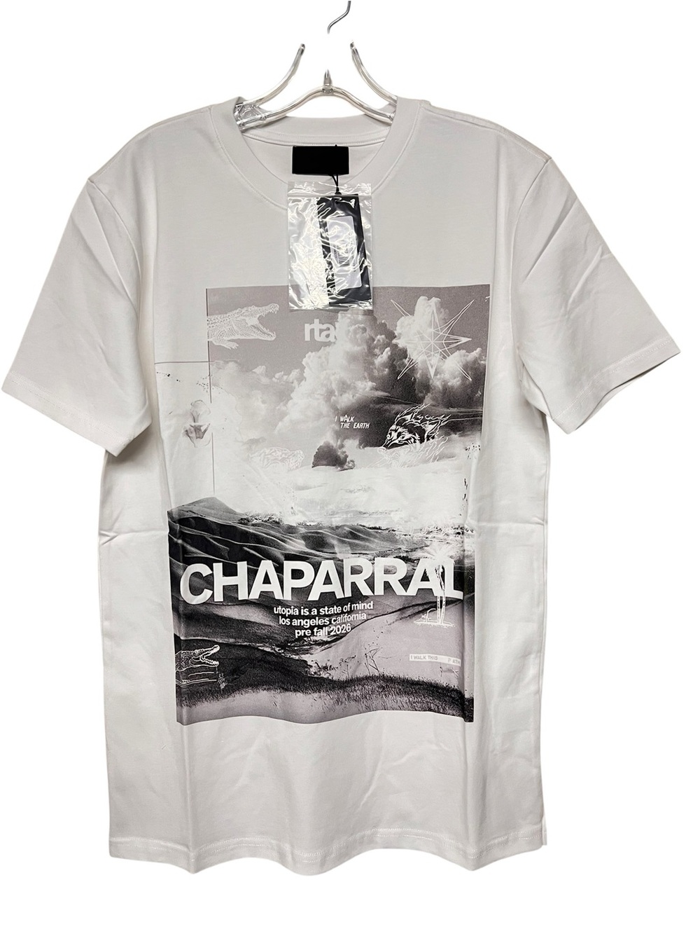 New Mens RTA Liam Chaparral Graphic Short Sleeve T-shirt Shirt XS